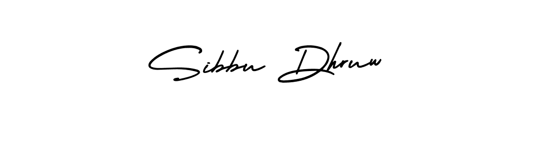 Make a beautiful signature design for name Sibbu Dhruw. With this signature (AmerikaSignatureDemo-Regular) style, you can create a handwritten signature for free. Sibbu Dhruw signature style 3 images and pictures png