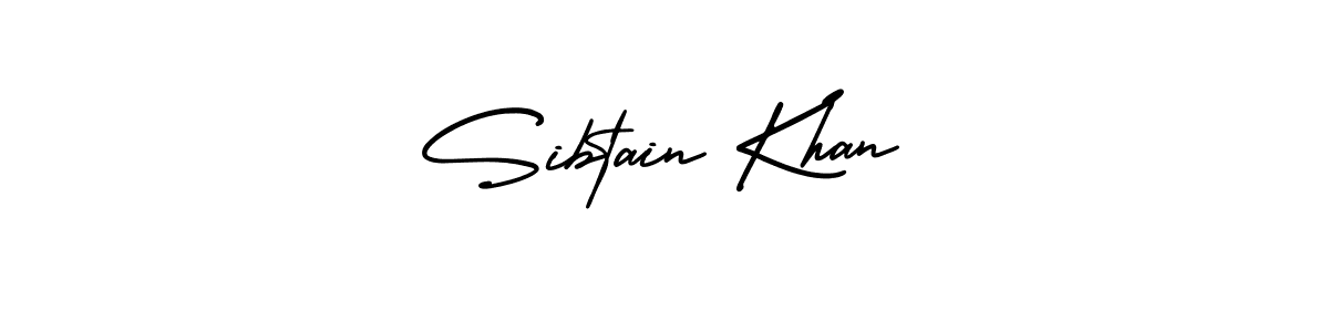Also You can easily find your signature by using the search form. We will create Sibtain Khan name handwritten signature images for you free of cost using AmerikaSignatureDemo-Regular sign style. Sibtain Khan signature style 3 images and pictures png