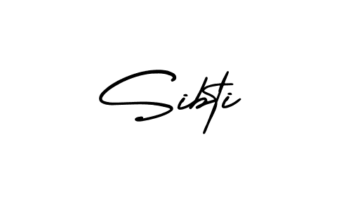 How to make Sibti signature? AmerikaSignatureDemo-Regular is a professional autograph style. Create handwritten signature for Sibti name. Sibti signature style 3 images and pictures png