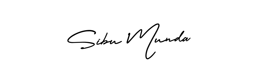 Create a beautiful signature design for name Sibu Munda. With this signature (AmerikaSignatureDemo-Regular) fonts, you can make a handwritten signature for free. Sibu Munda signature style 3 images and pictures png