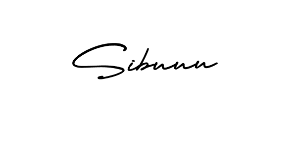 You should practise on your own different ways (AmerikaSignatureDemo-Regular) to write your name (Sibuuu) in signature. don't let someone else do it for you. Sibuuu signature style 3 images and pictures png