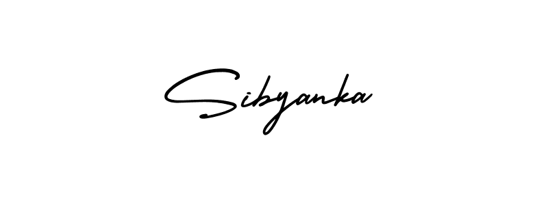 Similarly AmerikaSignatureDemo-Regular is the best handwritten signature design. Signature creator online .You can use it as an online autograph creator for name Sibyanka. Sibyanka signature style 3 images and pictures png