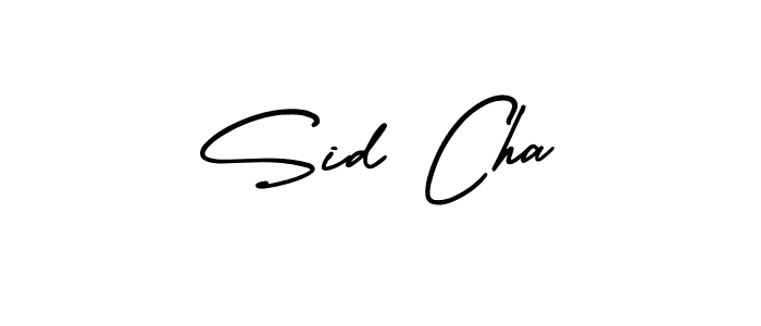 if you are searching for the best signature style for your name Sid Cha. so please give up your signature search. here we have designed multiple signature styles  using AmerikaSignatureDemo-Regular. Sid Cha signature style 3 images and pictures png
