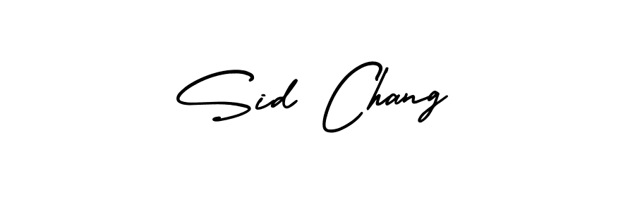 Make a beautiful signature design for name Sid Chang. Use this online signature maker to create a handwritten signature for free. Sid Chang signature style 3 images and pictures png