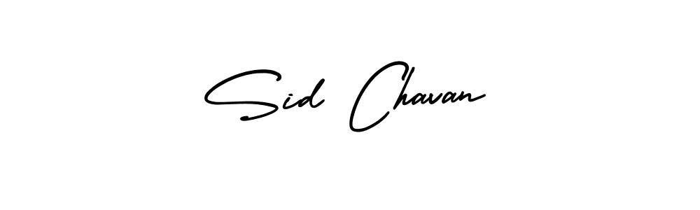 How to make Sid Chavan signature? AmerikaSignatureDemo-Regular is a professional autograph style. Create handwritten signature for Sid Chavan name. Sid Chavan signature style 3 images and pictures png