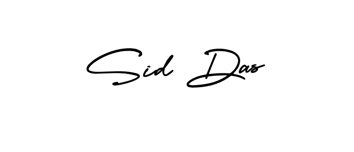 Create a beautiful signature design for name Sid Das. With this signature (AmerikaSignatureDemo-Regular) fonts, you can make a handwritten signature for free. Sid Das signature style 3 images and pictures png