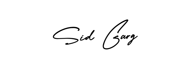 Make a short Sid Garg signature style. Manage your documents anywhere anytime using AmerikaSignatureDemo-Regular. Create and add eSignatures, submit forms, share and send files easily. Sid Garg signature style 3 images and pictures png