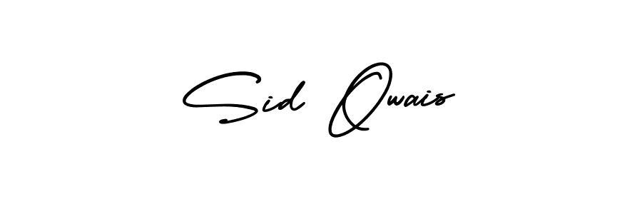 Create a beautiful signature design for name Sid Owais. With this signature (AmerikaSignatureDemo-Regular) fonts, you can make a handwritten signature for free. Sid Owais signature style 3 images and pictures png