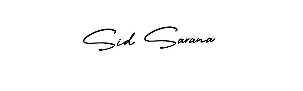 How to Draw Sid Sarana signature style? AmerikaSignatureDemo-Regular is a latest design signature styles for name Sid Sarana. Sid Sarana signature style 3 images and pictures png