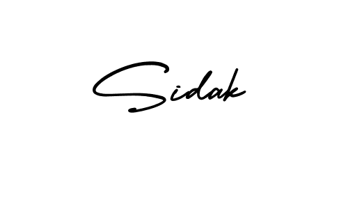 AmerikaSignatureDemo-Regular is a professional signature style that is perfect for those who want to add a touch of class to their signature. It is also a great choice for those who want to make their signature more unique. Get Sidak name to fancy signature for free. Sidak signature style 3 images and pictures png