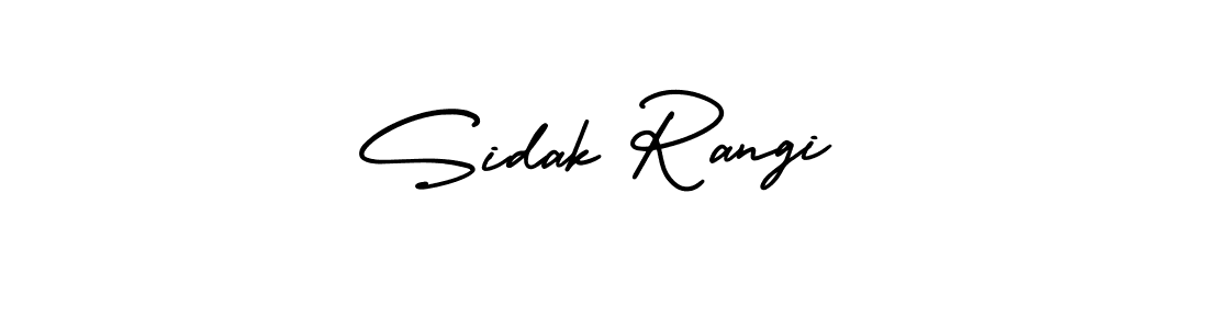 How to Draw Sidak Rangi signature style? AmerikaSignatureDemo-Regular is a latest design signature styles for name Sidak Rangi. Sidak Rangi signature style 3 images and pictures png