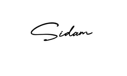 It looks lik you need a new signature style for name Sidam. Design unique handwritten (AmerikaSignatureDemo-Regular) signature with our free signature maker in just a few clicks. Sidam signature style 3 images and pictures png