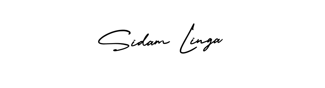 Make a beautiful signature design for name Sidam Linga. With this signature (AmerikaSignatureDemo-Regular) style, you can create a handwritten signature for free. Sidam Linga signature style 3 images and pictures png