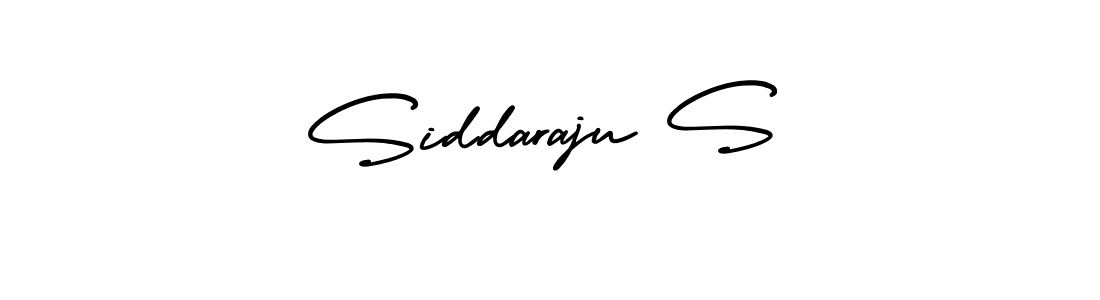 Make a beautiful signature design for name Siddaraju S. With this signature (AmerikaSignatureDemo-Regular) style, you can create a handwritten signature for free. Siddaraju S signature style 3 images and pictures png