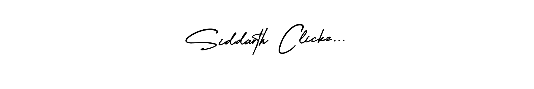 Use a signature maker to create a handwritten signature online. With this signature software, you can design (AmerikaSignatureDemo-Regular) your own signature for name Siddarth Clickz.... Siddarth Clickz... signature style 3 images and pictures png