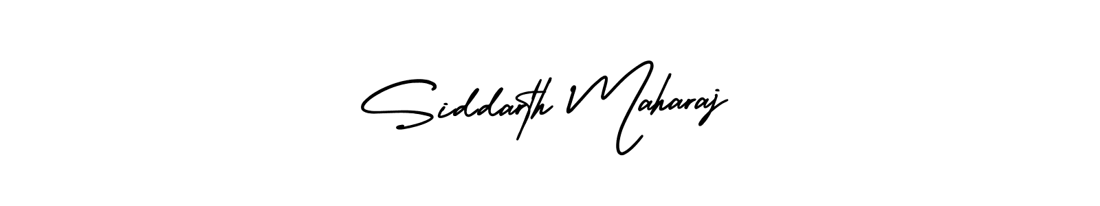 How to make Siddarth Maharaj name signature. Use AmerikaSignatureDemo-Regular style for creating short signs online. This is the latest handwritten sign. Siddarth Maharaj signature style 3 images and pictures png