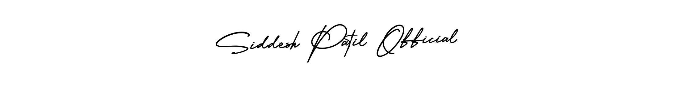 You can use this online signature creator to create a handwritten signature for the name Siddesh Patil Official. This is the best online autograph maker. Siddesh Patil Official signature style 3 images and pictures png