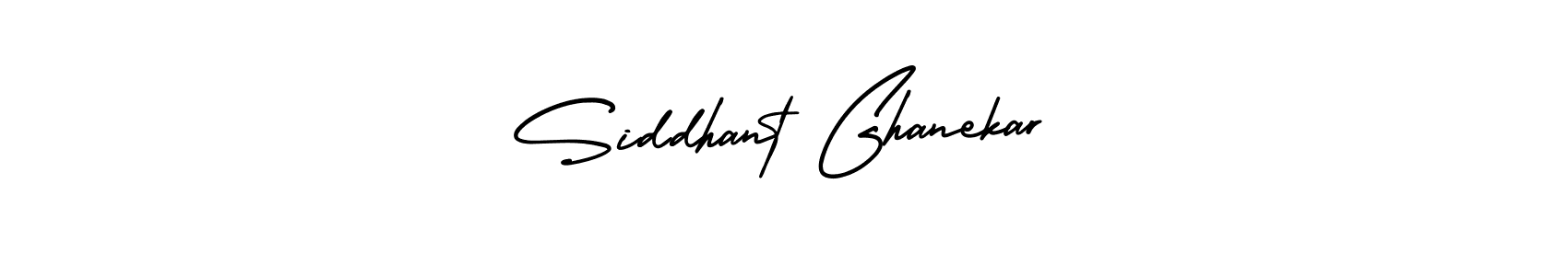 You should practise on your own different ways (AmerikaSignatureDemo-Regular) to write your name (Siddhant Ghanekar) in signature. don't let someone else do it for you. Siddhant Ghanekar signature style 3 images and pictures png