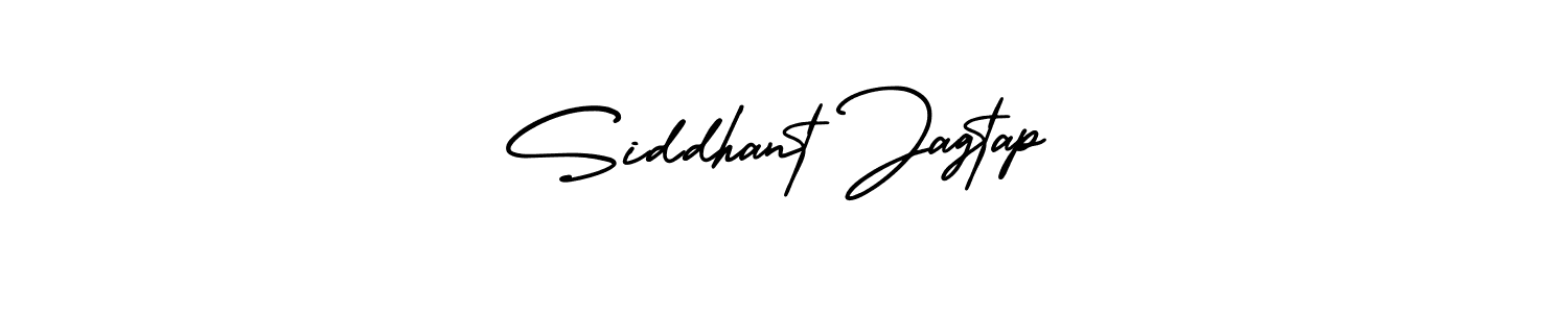 Siddhant Jagtap stylish signature style. Best Handwritten Sign (AmerikaSignatureDemo-Regular) for my name. Handwritten Signature Collection Ideas for my name Siddhant Jagtap. Siddhant Jagtap signature style 3 images and pictures png