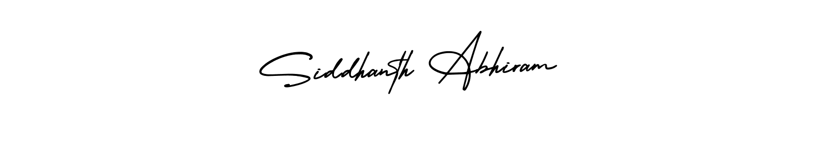 It looks lik you need a new signature style for name Siddhanth Abhiram. Design unique handwritten (AmerikaSignatureDemo-Regular) signature with our free signature maker in just a few clicks. Siddhanth Abhiram signature style 3 images and pictures png