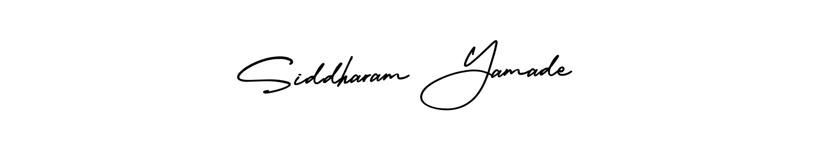 Make a short Siddharam Yamade signature style. Manage your documents anywhere anytime using AmerikaSignatureDemo-Regular. Create and add eSignatures, submit forms, share and send files easily. Siddharam Yamade signature style 3 images and pictures png
