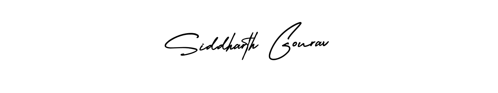 How to make Siddharth Gourav signature? AmerikaSignatureDemo-Regular is a professional autograph style. Create handwritten signature for Siddharth Gourav name. Siddharth Gourav signature style 3 images and pictures png