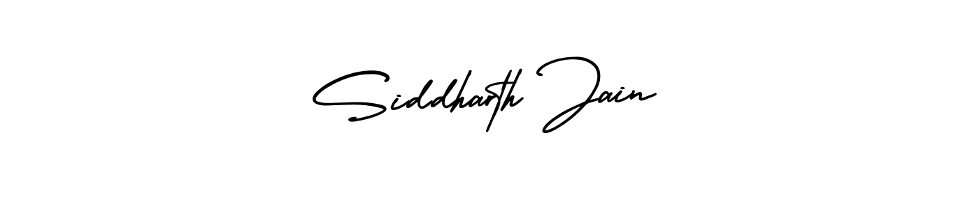 Make a beautiful signature design for name Siddharth Jain. With this signature (AmerikaSignatureDemo-Regular) style, you can create a handwritten signature for free. Siddharth Jain signature style 3 images and pictures png