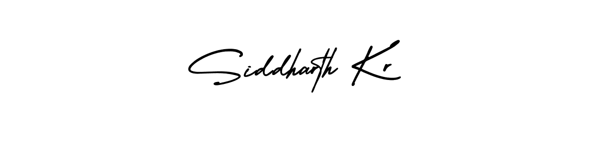 Use a signature maker to create a handwritten signature online. With this signature software, you can design (AmerikaSignatureDemo-Regular) your own signature for name Siddharth Kr. Siddharth Kr signature style 3 images and pictures png