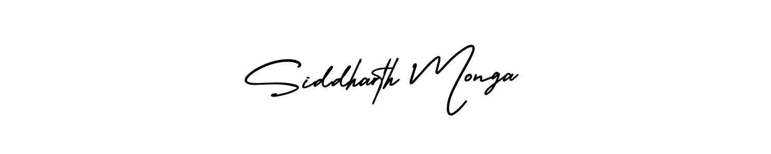 It looks lik you need a new signature style for name Siddharth Monga. Design unique handwritten (AmerikaSignatureDemo-Regular) signature with our free signature maker in just a few clicks. Siddharth Monga signature style 3 images and pictures png