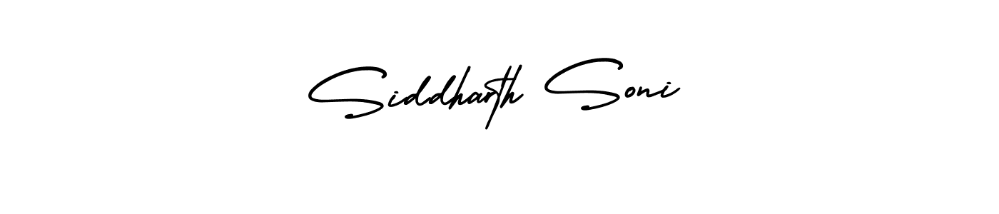 It looks lik you need a new signature style for name Siddharth Soni. Design unique handwritten (AmerikaSignatureDemo-Regular) signature with our free signature maker in just a few clicks. Siddharth Soni signature style 3 images and pictures png