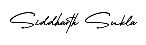Elevate your brand with a stunning Siddharth Sukla eSignature. The AmerikaSignatureDemo-Regular style provides a balanced, flowing aesthetic for everyday signing. Siddharth Sukla signature style 3 images and pictures png