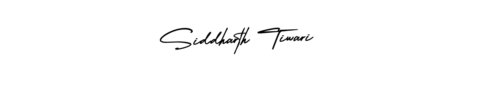 How to make Siddharth Tiwari name signature. Use AmerikaSignatureDemo-Regular style for creating short signs online. This is the latest handwritten sign. Siddharth Tiwari signature style 3 images and pictures png