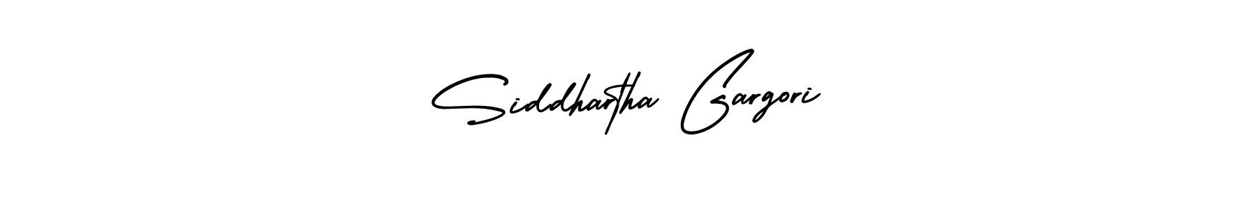 Create a beautiful signature design for name Siddhartha Gargori. With this signature (AmerikaSignatureDemo-Regular) fonts, you can make a handwritten signature for free. Siddhartha Gargori signature style 3 images and pictures png