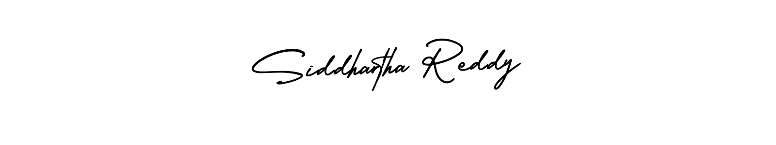 The best way (AmerikaSignatureDemo-Regular) to make a short signature is to pick only two or three words in your name. The name Siddhartha Reddy include a total of six letters. For converting this name. Siddhartha Reddy signature style 3 images and pictures png