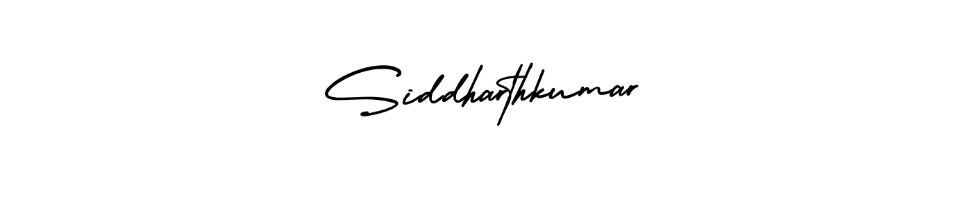 Use a signature maker to create a handwritten signature online. With this signature software, you can design (AmerikaSignatureDemo-Regular) your own signature for name Siddharthkumar. Siddharthkumar signature style 3 images and pictures png
