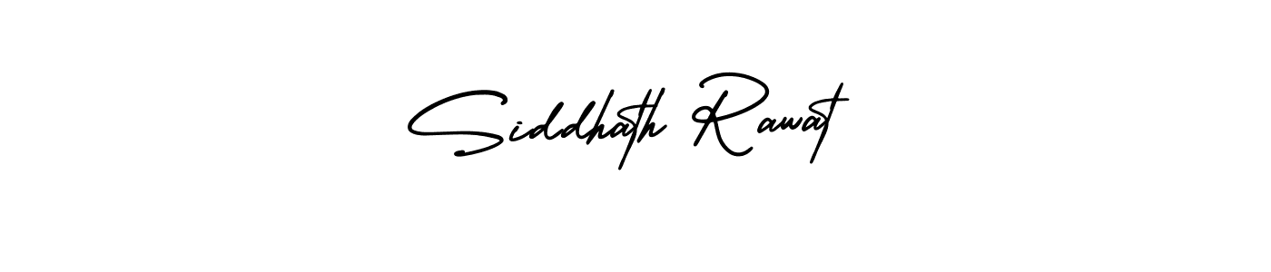 It looks lik you need a new signature style for name Siddhath Rawat. Design unique handwritten (AmerikaSignatureDemo-Regular) signature with our free signature maker in just a few clicks. Siddhath Rawat signature style 3 images and pictures png