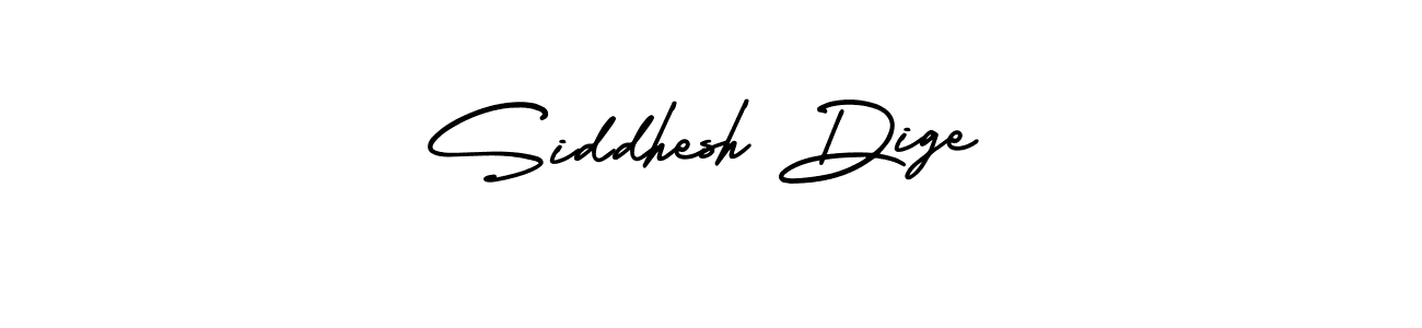 The best way (AmerikaSignatureDemo-Regular) to make a short signature is to pick only two or three words in your name. The name Siddhesh Dige include a total of six letters. For converting this name. Siddhesh Dige signature style 3 images and pictures png