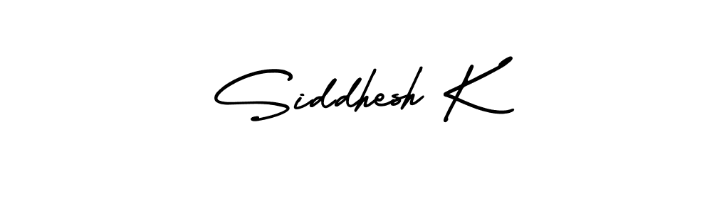 if you are searching for the best signature style for your name Siddhesh K. so please give up your signature search. here we have designed multiple signature styles  using AmerikaSignatureDemo-Regular. Siddhesh K signature style 3 images and pictures png