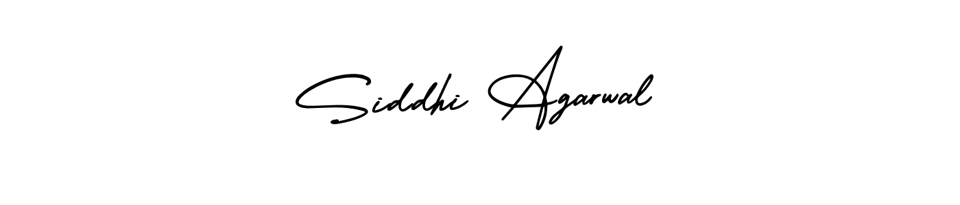 Design your own signature with our free online signature maker. With this signature software, you can create a handwritten (AmerikaSignatureDemo-Regular) signature for name Siddhi Agarwal. Siddhi Agarwal signature style 3 images and pictures png