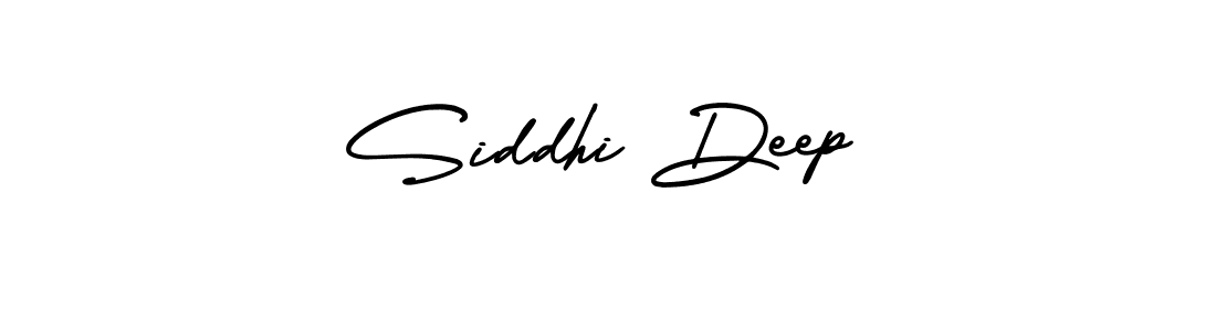It looks lik you need a new signature style for name Siddhi Deep. Design unique handwritten (AmerikaSignatureDemo-Regular) signature with our free signature maker in just a few clicks. Siddhi Deep signature style 3 images and pictures png