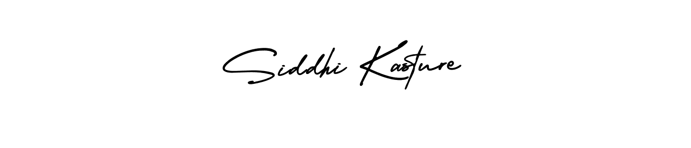 You should practise on your own different ways (AmerikaSignatureDemo-Regular) to write your name (Siddhi Kasture) in signature. don't let someone else do it for you. Siddhi Kasture signature style 3 images and pictures png