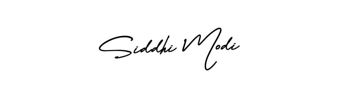 Design your own signature with our free online signature maker. With this signature software, you can create a handwritten (AmerikaSignatureDemo-Regular) signature for name Siddhi Modi. Siddhi Modi signature style 3 images and pictures png