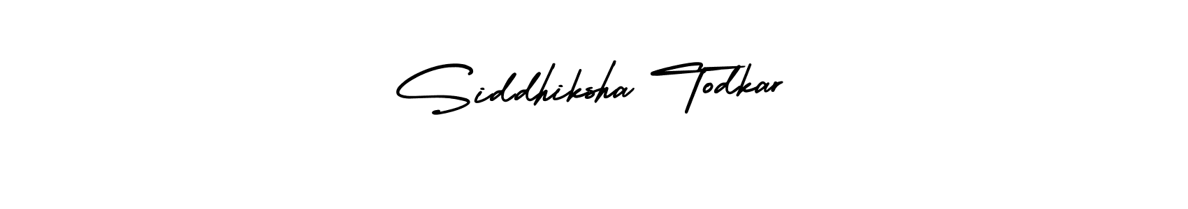 Also we have Siddhiksha Todkar name is the best signature style. Create professional handwritten signature collection using AmerikaSignatureDemo-Regular autograph style. Siddhiksha Todkar signature style 3 images and pictures png