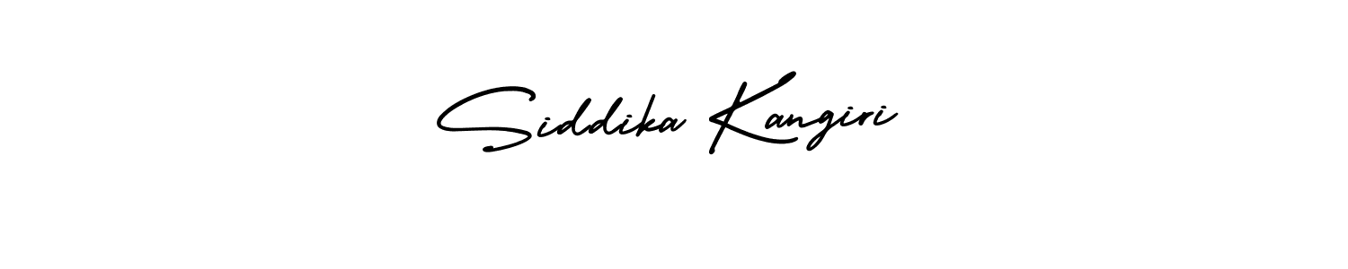 Make a beautiful signature design for name Siddika Kangiri. Use this online signature maker to create a handwritten signature for free. Siddika Kangiri signature style 3 images and pictures png