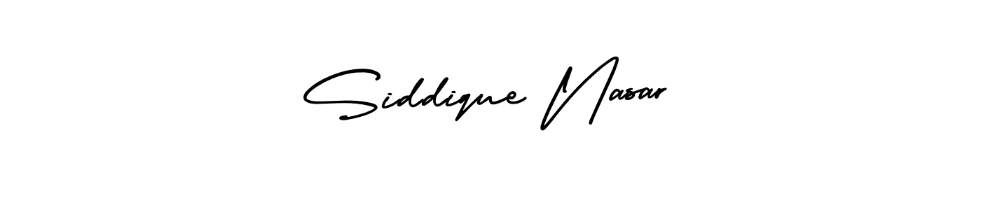 How to Draw Siddique Nasar signature style? AmerikaSignatureDemo-Regular is a latest design signature styles for name Siddique Nasar. Siddique Nasar signature style 3 images and pictures png