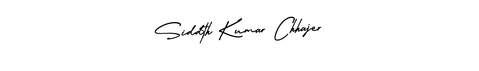How to Draw Siddth Kumar Chhajer signature style? AmerikaSignatureDemo-Regular is a latest design signature styles for name Siddth Kumar Chhajer. Siddth Kumar Chhajer signature style 3 images and pictures png