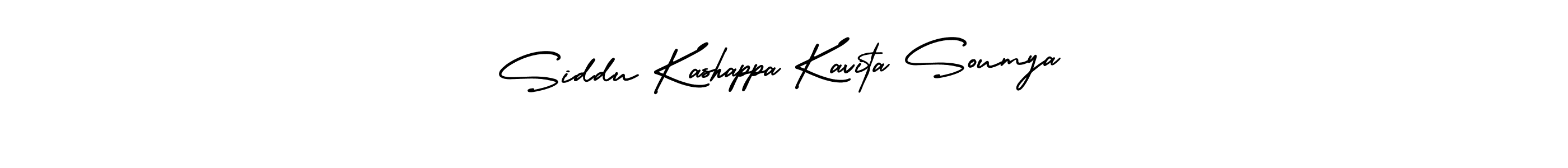 How to make Siddu Kashappa Kavita Soumya signature? AmerikaSignatureDemo-Regular is a professional autograph style. Create handwritten signature for Siddu Kashappa Kavita Soumya name. Siddu Kashappa Kavita Soumya signature style 3 images and pictures png