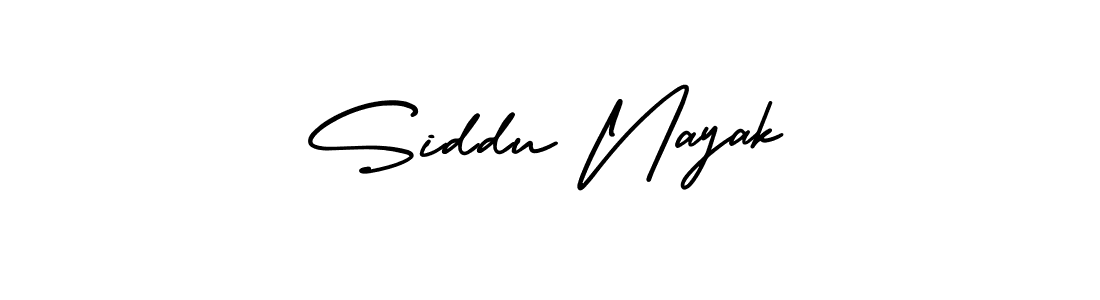 How to make Siddu Nayak signature? AmerikaSignatureDemo-Regular is a professional autograph style. Create handwritten signature for Siddu Nayak name. Siddu Nayak signature style 3 images and pictures png