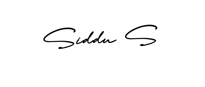 Siddu S stylish signature style. Best Handwritten Sign (AmerikaSignatureDemo-Regular) for my name. Handwritten Signature Collection Ideas for my name Siddu S. Siddu S signature style 3 images and pictures png
