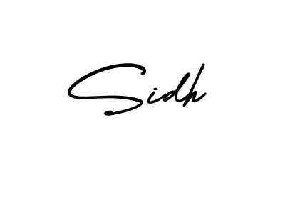 Use a signature maker to create a handwritten signature online. With this signature software, you can design (AmerikaSignatureDemo-Regular) your own signature for name Sidh. Sidh signature style 3 images and pictures png